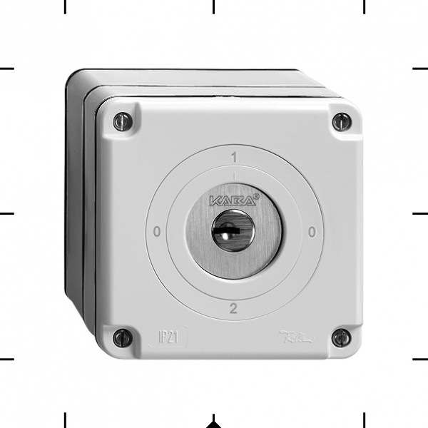 Schlüssel-Schalter Sch 2 / 3 L / Einsatz für Kombi (NAPU.CO)