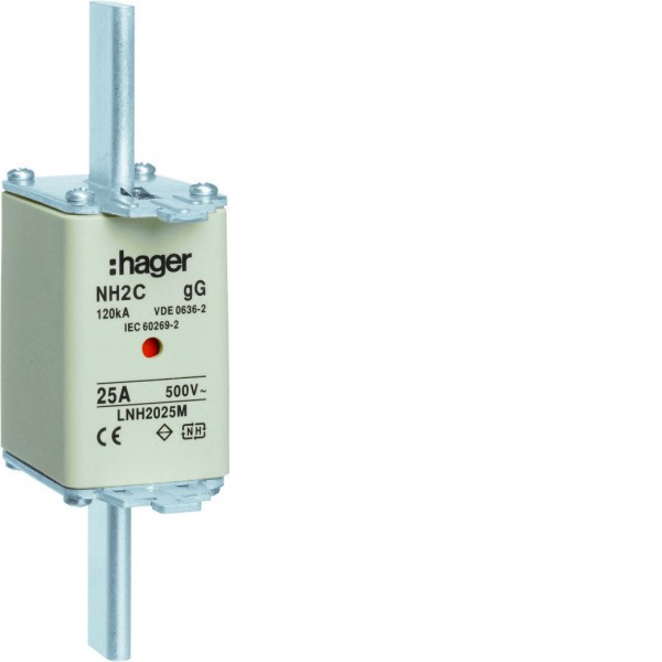 NH-Sicherung NH2C gG 500V 25A K-Melder